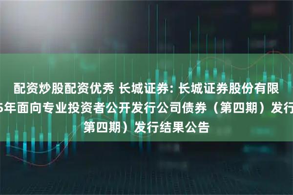 配资炒股配资优秀 长城证券: 长城证券股份有限公司2025年面向专业投资者公开发行公司债券（第四期）发行结果公告